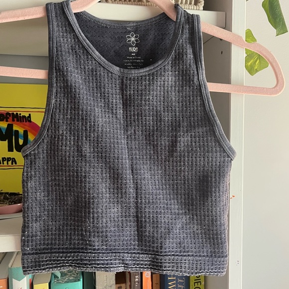 Max Aura Points Striped Knit Tank